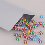 Double-Sided Same Color Frosted Material Flat Bottom Mylar Bags White Foil Heat Seal Vacuum Smell Proof Pouches