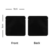 9X9Cm Open Top Aluminum Foil Mylar Bag Heat Sealable Lotion Cream Shampoo Flat Vacuum Pouch