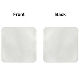 9X9Cm Open Top Aluminum Foil Mylar Bag Heat Sealable Lotion Cream Shampoo Flat Vacuum Pouch