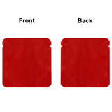 Custom Printed:9X9Cm 10x10cm Open Top Aluminum Foil Mylar Bag Heat Sealable Lotion Cream Shampoo Flat Vacuum Pouch