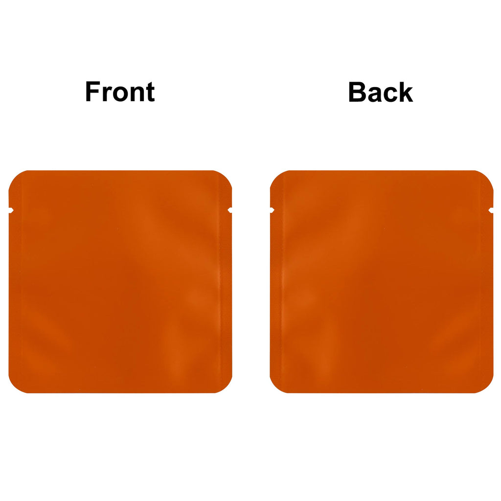 Custom Printed:9X9Cm 10x10cm Open Top Aluminum Foil Mylar Bag Heat Sealable Lotion Cream Shampoo Flat Vacuum Pouch