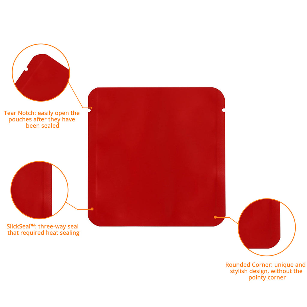 Custom Printed:9X9Cm 10x10cm Open Top Aluminum Foil Mylar Bag Heat Sealable Lotion Cream Shampoo Flat Vacuum Pouch