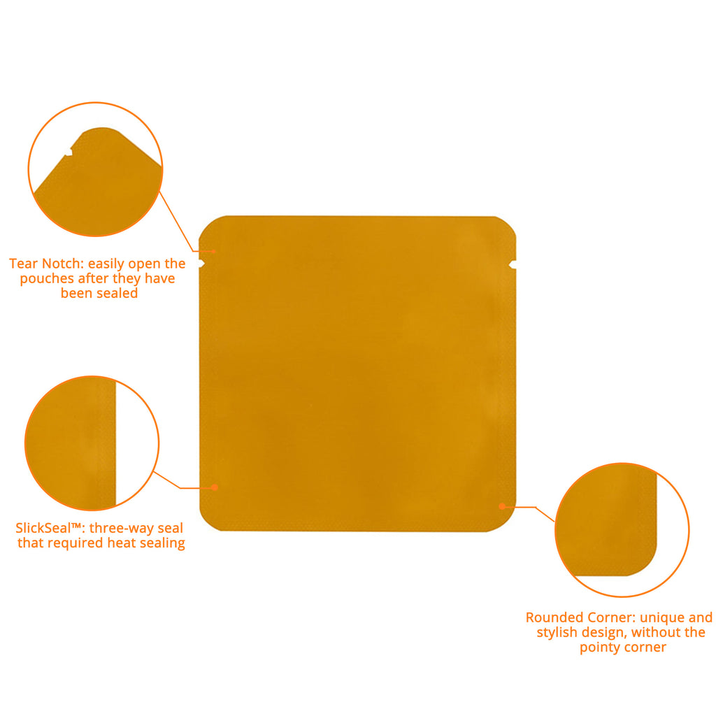 Custom Printed:9X9Cm 10x10cm Open Top Aluminum Foil Mylar Bag Heat Sealable Lotion Cream Shampoo Flat Vacuum Pouch