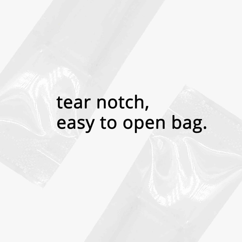 4.5x15Cm 5x15Cm Clear Packaging Bag Individual Tea Nuts Protein Powder Heat Sealable Open Top Pouch
