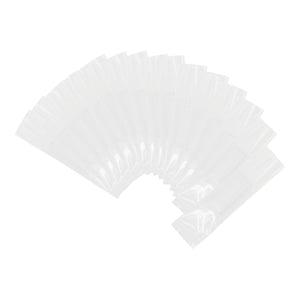 3x12Cm  3.5x15cm Clear Flat Open Top Invididual Mini Platic Pouch Candies Powder Heat Seal Packaging Bag