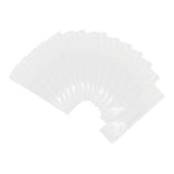 3x12Cm  3.5x15cm Clear Flat Open Top Invididual Mini Platic Pouch Candies Powder Heat Seal Packaging Bag