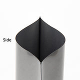 100pcs Glossy Silver Long Size Coffee Been packing Bag Aluminum Foil Flat Smell Proof Heat Seal Vacuum Mylar Bags