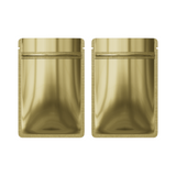 Flat Bottom Aluminum Foil Vacuum Ziplock Bag Smell Proof Glossy Heat Sealing Zip Lock Pouches Mylar Storage Bags