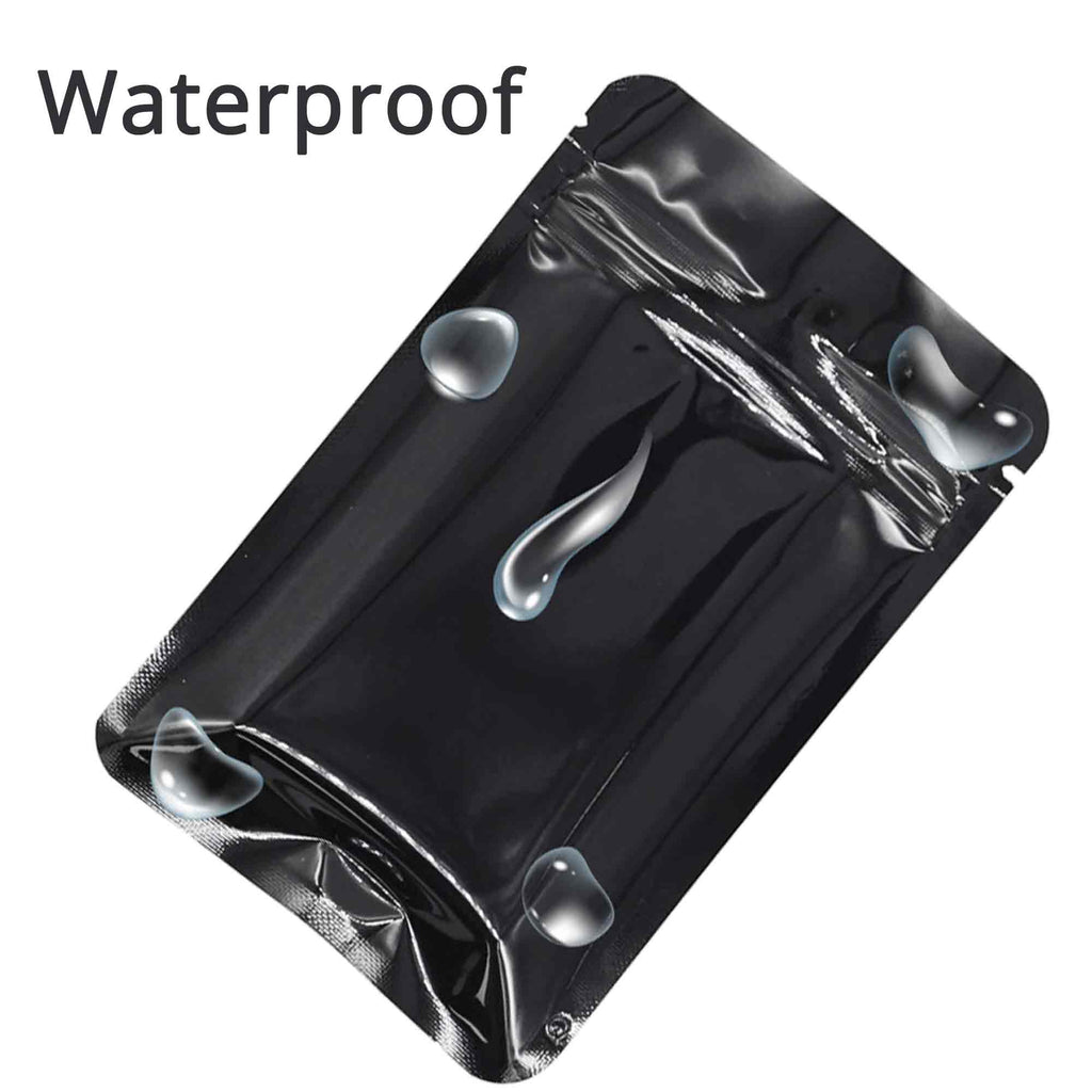 Custom Printed : Aluminum Foil Glossy Mylar Packaging Bags Reusable Rounded Corner Smell Proof Bag Heat Seal Zip Lock Pouches