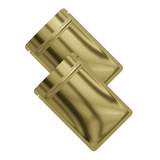 Flat Bottom Aluminum Foil Vacuum Ziplock Bag Smell Proof Glossy Heat Sealing Zip Lock Pouches Mylar Storage Bags