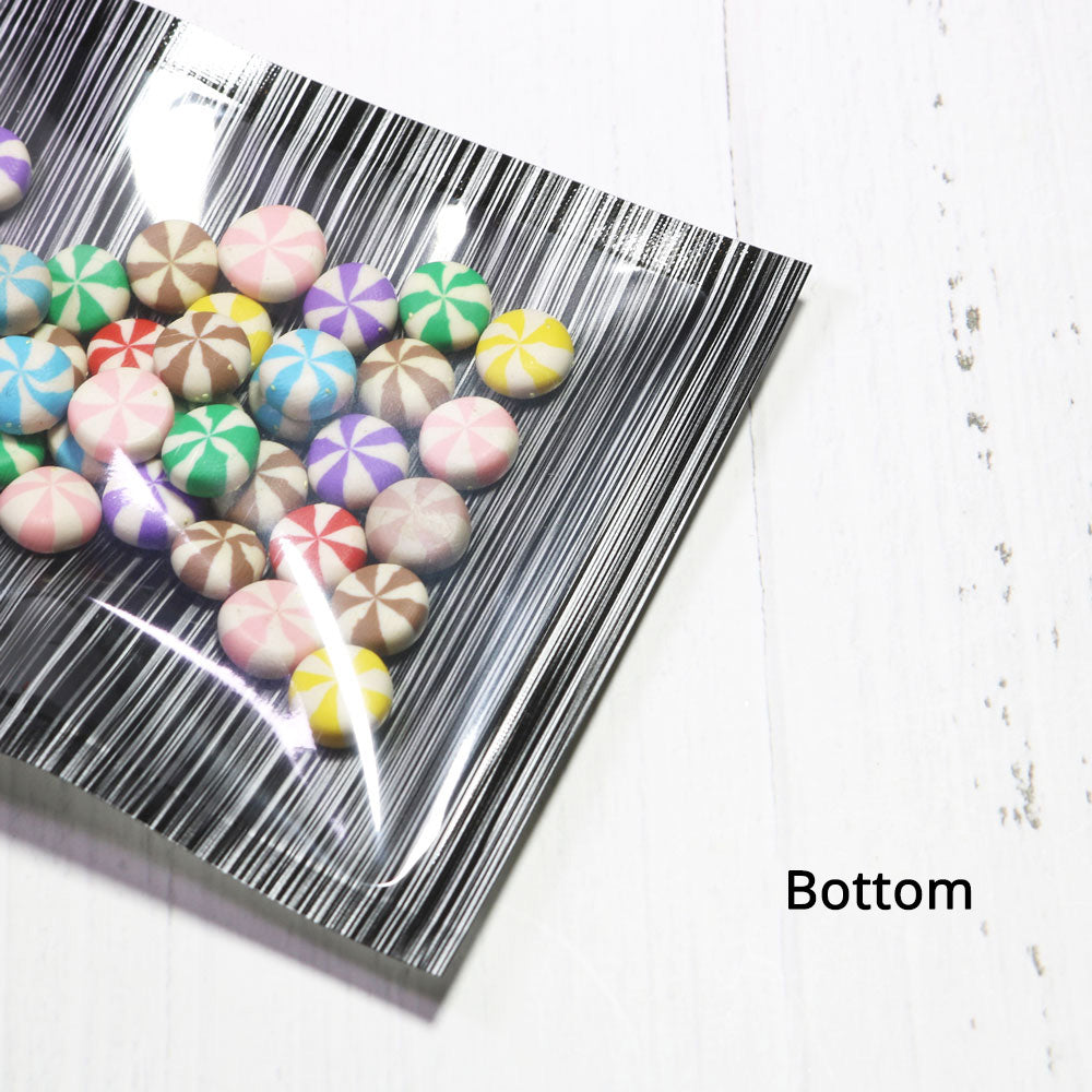 Various Size Glossy Silver Aluminum Foil Mylar Package Bags Smell Proof Sealing Flat Bottom Ziplock Pouches