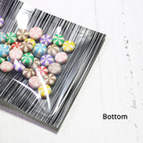 Various Size Glossy Silver Aluminum Foil Mylar Package Bags Smell Proof Sealing Flat Bottom Ziplock Pouches