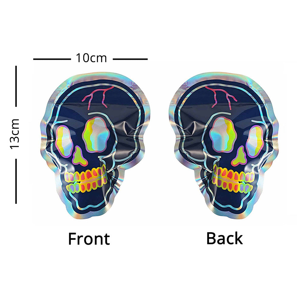 Various Designs 3.5g Mylar Bag Smel Proof Reusable Flat Aluminum Foil Ziplock Pouch