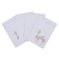 High Quality Landscape Printing Matte White Stand Up Mylar Bags Resealable Aluminum Foil Heat Sealing Zip Lock Pouches