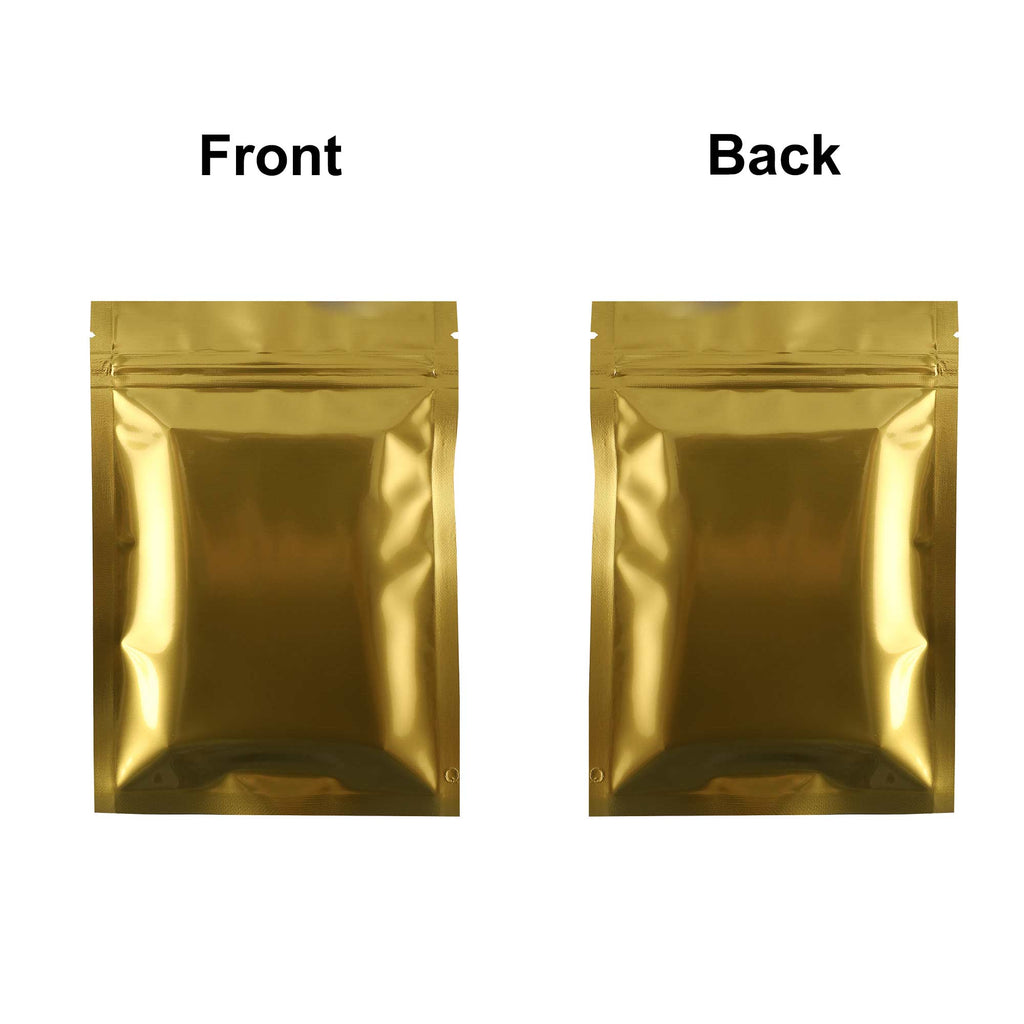 500pcs 6x9cm Custom Logo Ziplock Pouch Smell Proof Food Packaging Flat Reclosable Aluminum Foil Customized Zipper Bag