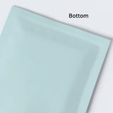 8x8cm Reusable Heat Sealing Smell Proof Tear Notch Pouch Various Colors Aluminum Foil Mylar Storage Bag