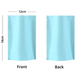 Premium Heat Seal Smell Proof Food Packaging Bags Stand Up Foil Mylar Open Top Storage Pouches W/Tear Notch