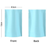 Premium Heat Seal Smell Proof Food Packaging Bags Stand Up Foil Mylar Open Top Storage Pouches W/Tear Notch