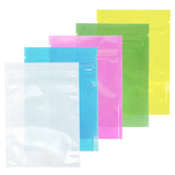 New Eco Clear Mylar Flat Tear Notch Plastic Pouches PP Zip Lock Bag Household Reusable Food Storage Pouch