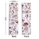 Premium Glossy Aluminium Mylar Pouch Tear Notch Heat Sealing Open Top Package Bag For Coffee Spices
