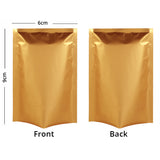 Smell Proof Heat Sealing Pouches Eco-friendly Recyclable Metallic Mylar Food Packaging Vacuum Open Top Bags