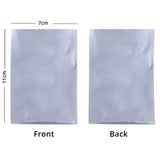 Variety of Sizes Heat Seal Phone Accessories Bag Mylar Flat Pouch Heat Seal Glossy Translucent Open Top Bag