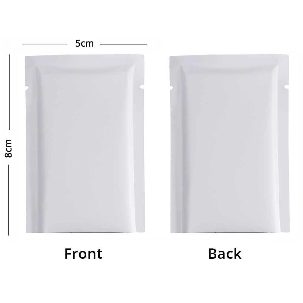 Smell Proof Heat Sealing Pouches Eco-friendly Recyclable Metallic Mylar Food Packaging Vacuum Open Top Bags