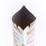Premium Glossy Aluminium Mylar Pouch Tear Notch Heat Sealing Open Top Package Bag For Coffee Spices