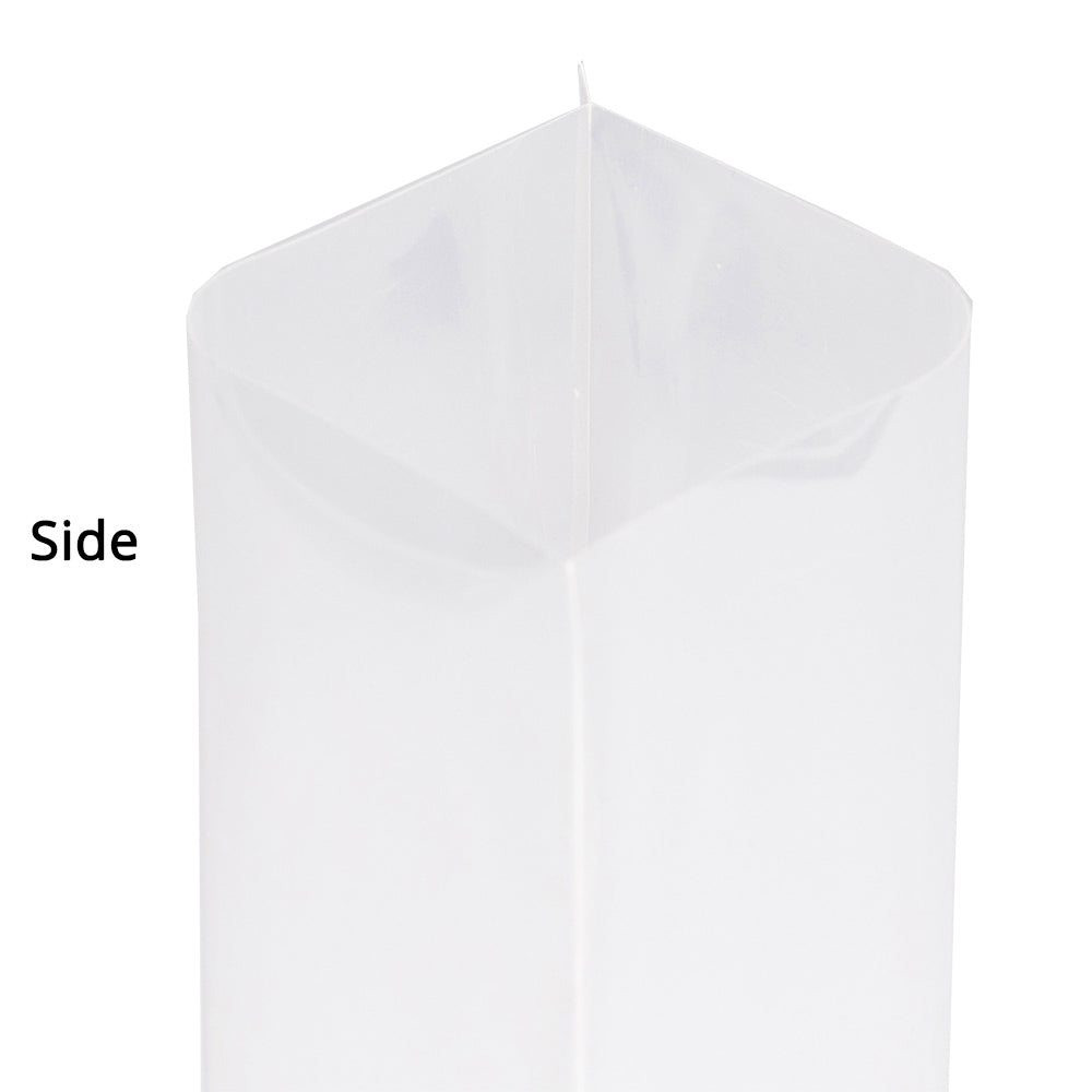 Stand Up Clear Open Top Vacuum Heat Sealing Coffee Herb Pouches Eco Plastic Mylar Packaging Bags