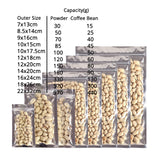 Various Sizes Heat Sealable Zip Lock Bag Clear/Silver Zipper Pouch Foil Mylar Packaging Bags For Clothes