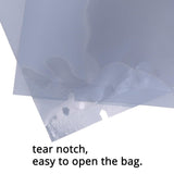 Variety of Sizes Heat Seal Phone Accessories Bag Mylar Flat Pouch Heat Seal Glossy Translucent Open Top Bag
