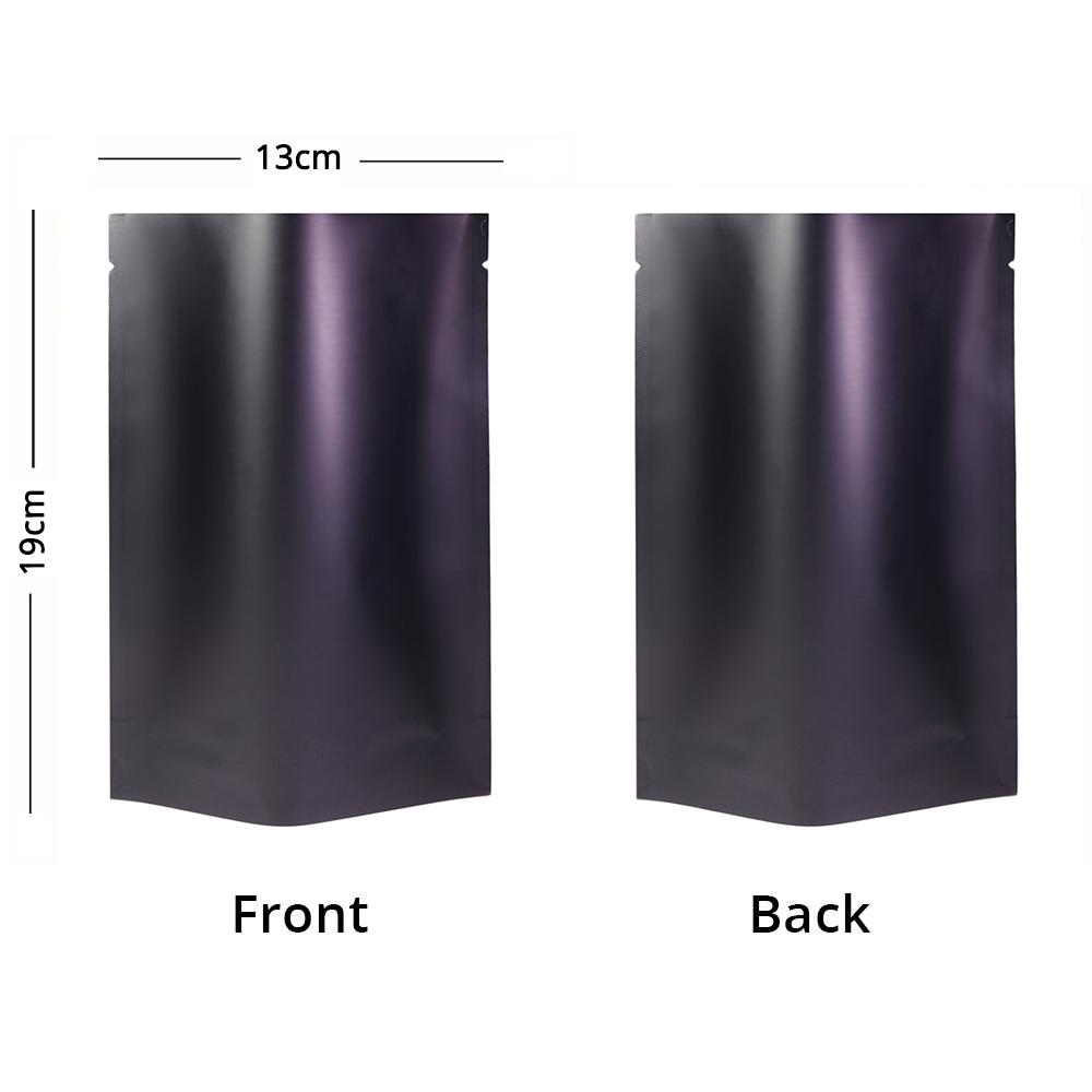 Premium Heat Seal Smell Proof Food Packaging Bags Stand Up Foil Mylar Open Top Storage Pouches W/Tear Notch