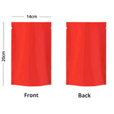 Premium Heat Seal Smell Proof Food Packaging Bags Stand Up Foil Mylar Open Top Storage Pouches W/Tear Notch