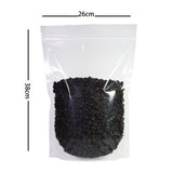 Glossy Clear Plastic Mylar Stand Up Packaging Bag Dry Follow Liquid Storage Reusable Eco Zip Lock Pouch
