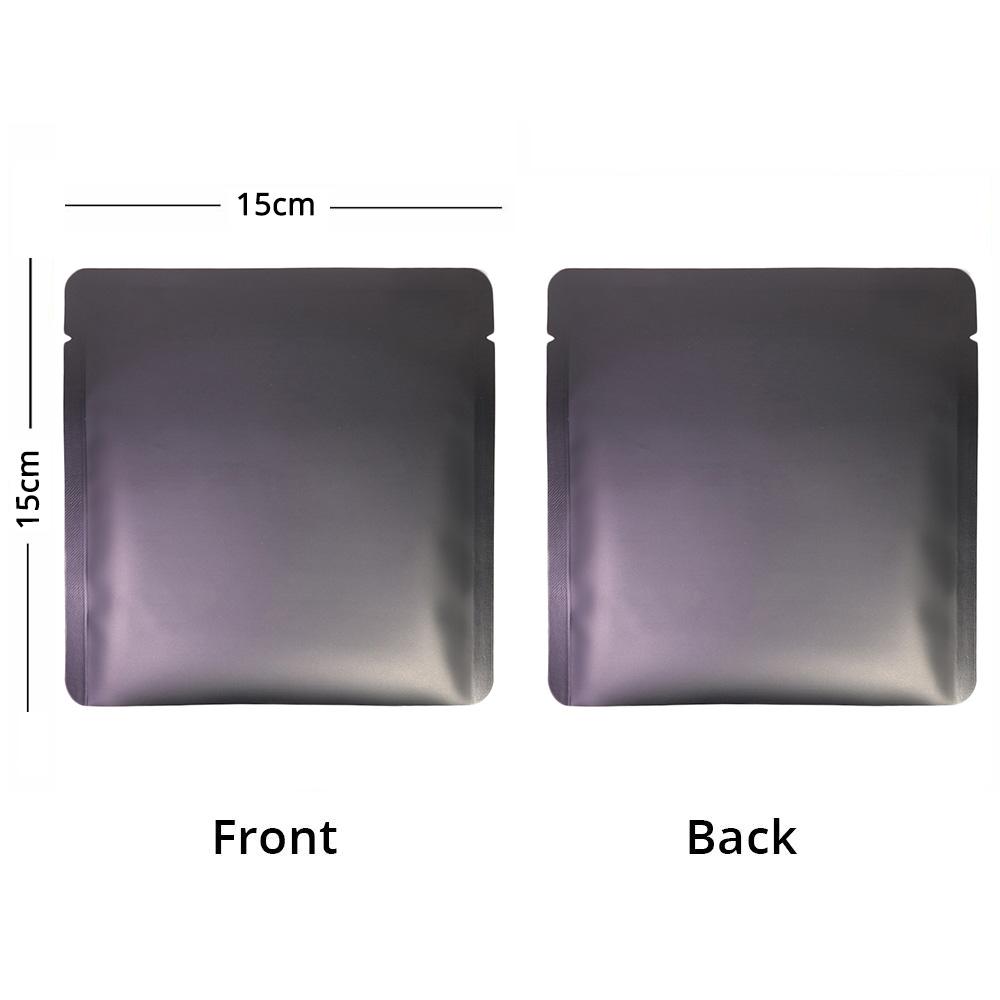 Custom Printed: Eco Reusable Aluminum Mylar Food Packaging Bag Flat Open Top Heat Seal Storage Pouch