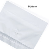 21x17cm Glossy Variouscolor Stand Up Packaging Bag Metallic Foil Mylar Eco Reusable Zip Lock With Valve Storage Pouch