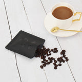 10x12cm Various Colors Heat Seal Aluminium Mylar Coffee Powder Package Storage Bag Open Top Tear Notch Pouch With Coffee Cup Design