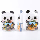 15x22cm Clear Animal Printing Cute Packaging Bag Plastic Mylar Stand Up Gift Bag Candy Storage Recyclable Zip Lock Pouch
