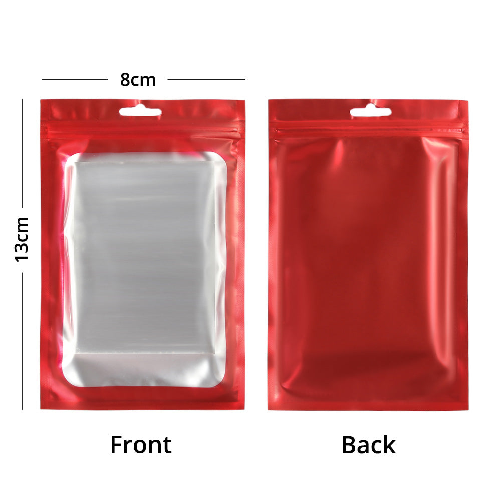 20x30cm Zip Lock Bags, Large Holographic Mylar Foil Ziplock Food