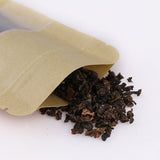 High Quality Matte Variousizes Kraft Paper Bag Mylar Eco Recyclable Stand Up With Window Zip Lock Storage Pouch