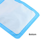 Multi-Color 10x15cm Waterproof Storage Pouch Mylar Recyclable Zip Lock Bag with Clear Window & Euro Slot