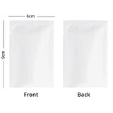 Multi Sizes Eco-friendly Heat Seal Open Top Foil Mylar Vacuum Packing Pouch Glossy Flat Vacuum Bag