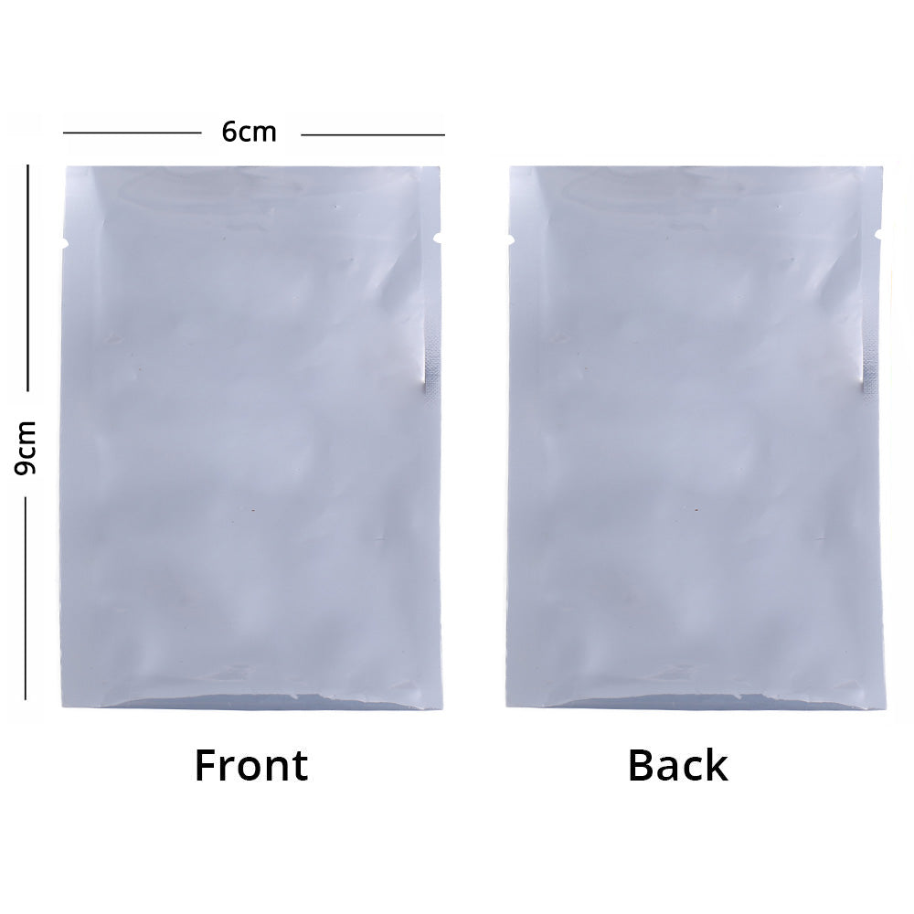 Custom Printed: Variety-Size Heat Seal Phone Accessories Mylar Flat Package Pouch Glossy Translucent Open Top Bag