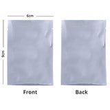 Custom Printed: Variety-Size Heat Seal Phone Accessories Mylar Flat Package Pouch Glossy Translucent Open Top Bag