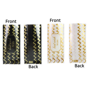 4x9cm Various Designs Candy Package Bags Vacuum Heat Sealing Storage Bags Open Top Pouches with Tear Notch