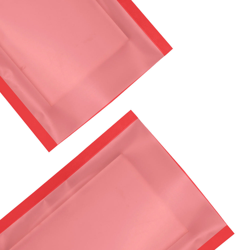 Eco Recyclable Plastic Packaging Bags Matte Clear Open Top Vacuum Heat Sealable Storage Pouches