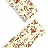 Premium Glossy Aluminium Mylar Pouch Tear Notch Heat Sealing Open Top Package Bag For Coffee Spices
