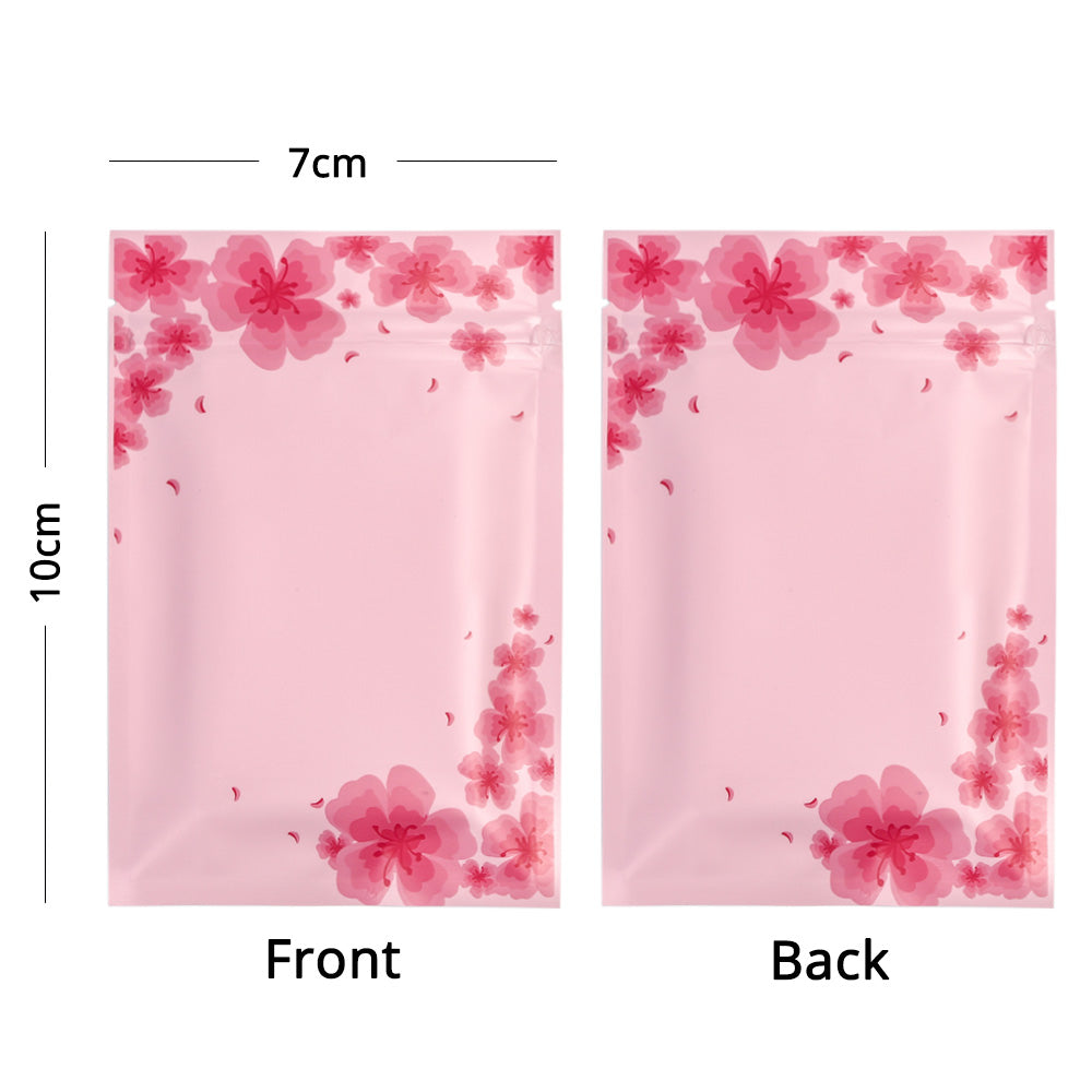 Printing Design Custom Matte Reusable Eco Zipper Bag Metallic Foil Mylar Storage Organizer Packaging Heat Sealed Pouch