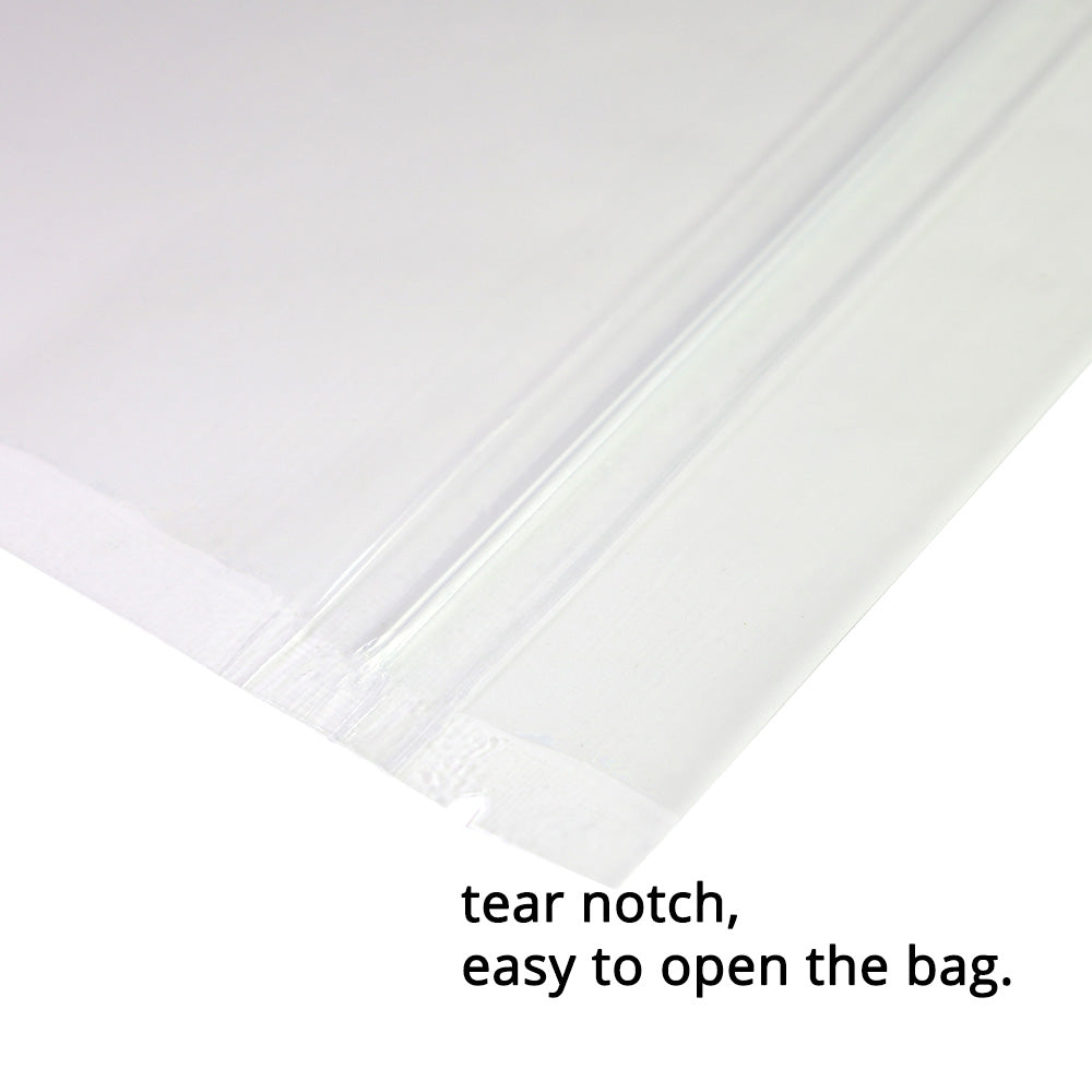 Custom Clear Stand Up Smellproof Glossy Multisizes Resealable Zip Lock Bag Plastic Mylar Packaging Heat Seal Food Storage Bag