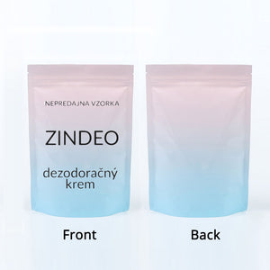 Custom Printed:High Quality Glossy Various Sizes Gradual Pink/Blue Stand Up Bag Aluminium Foil Mylar Storage Organizer Zipper Bag